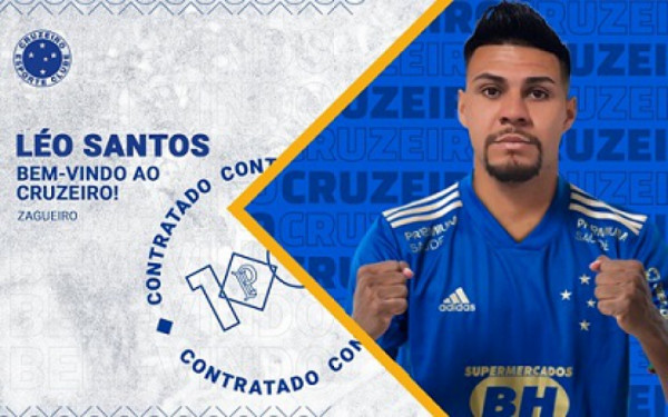 FECHADO - O Cruzeiro anunciou nesta terça-feira, 29 de junho, a contratação do zagueiro Léo Santos, que veio do Ituano. O jogador fica por empréstimo na Raposa até o fim da Série B.  Léo Santos já teve o seu nome publicado no Boletim Informativo Diário (BID) da Confederação Brasileira de Futebol (CBF).