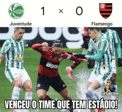 Brasileirão: os memes de Juventude 1 x 0 Flamengo