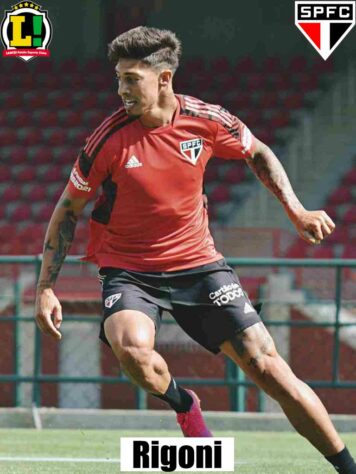 Rigoni - 7,5 - Autor do primeiro gol da equipe, o argentino foi crucial para o São Paulo, finalizando cinco vezes e criando oportunidades. O camisa 77 chegou a marcar outro gol, mas estava impedido.