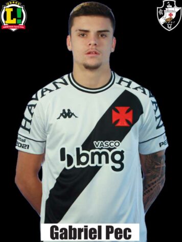 Gabriel Pec - 7,0 - Foi o jogador mais perigoso do ataque vascaíno. No lance do gol, apareceu bem no rebote e deixou Cano em condições de empurrar a bola para a rede. Com boas tabelas pela direita, encontrou espaço em dois momentos no primeiro tempo e finalizou em direção ao gol do goleiro Wilson. 