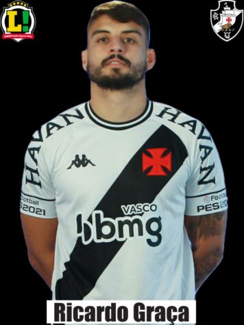 Ricardo Graça - 6,0 - Apareceu bem no lance do gol do Vasco ao finalizar em direção ao gol e Germán Cano desviar para abrir o placar. Na defesa, teve dificuldade nas jogadas aéreas junto com seus companheiros de defesa. Em um dos lances, o CRB chegou a marcar, mas o gol foi anulado. No fim, o time alagoano aproveitou a falha defensiva e empatou.