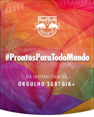 O RB Bragantino também fez uma homenagem em suas redes sociais pedindo respeito às pessoas LGBTQIA+ nesta segunda-feira. O clube usou a hashtag que utilizam em todas as datas relacionadas à luta LGBT: “#ProntosParaTodoMundo”