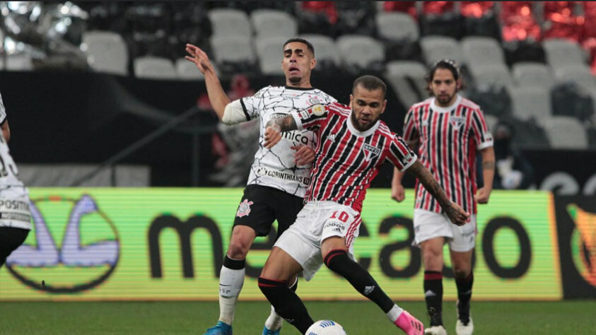 30/6/2021 - Corinthians 0 x 0 São Paulo - 8ª rodada do Brasileirão-2021