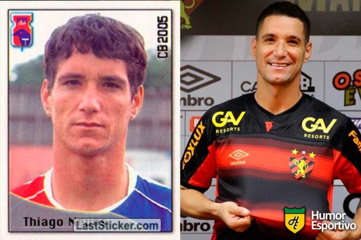 Thiago Neves jogou pelo Paraná em 2005. Inicia o Brasileirão 2021 com 36 anos e jogando pelo Sport.