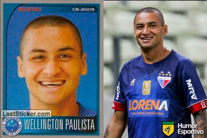 Wellington Paulista jogou pelo Cruzeiro em 2009. Inicia o Brasileirão 2021 com 38 anos e jogando pelo Fortaleza..