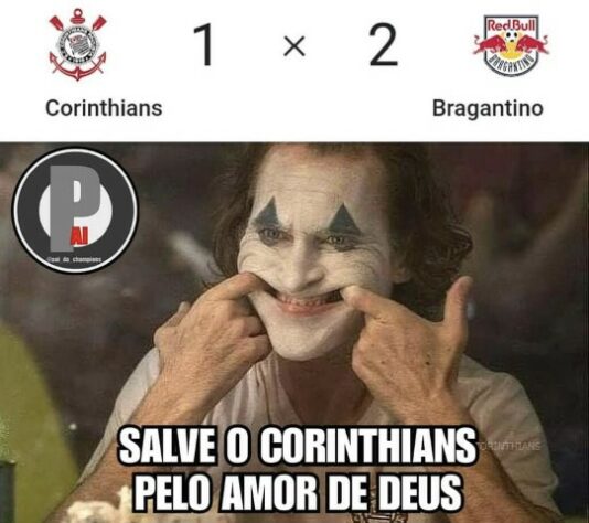 Brasileirão: os melhores memes de Corinthians 1 x 2 RB Bragantino