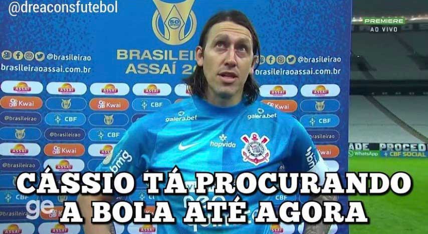 Brasileirão: os melhores memes de Corinthians 1 x 2 RB Bragantino