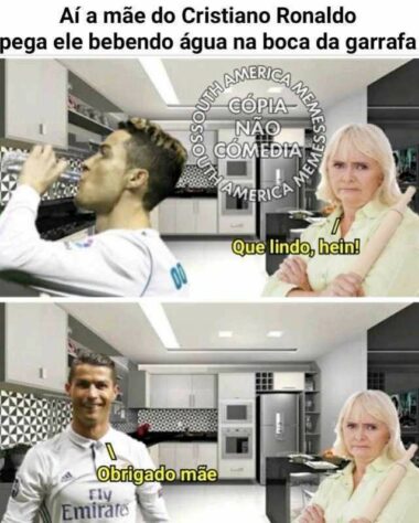 Torcedores fazem memes com Cristiano Ronaldo e Coca-Cola em coletiva da Eurocopa