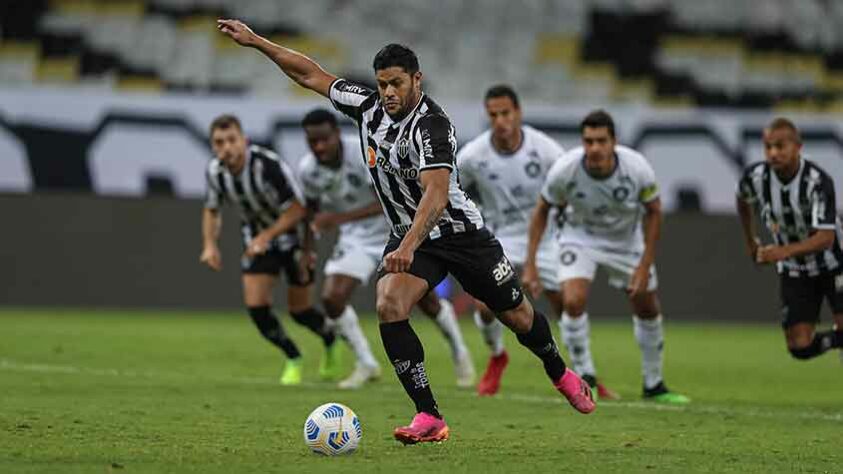 Provável Atlético-MG - Everson, Mariano (Guga), Réver, Igor Rabello e Guilherme Arana; Zaracho, Tchê Tchê, Allan (Jair) e Nacho Fernández; Savarino e Hulk. Técnico: Cuca