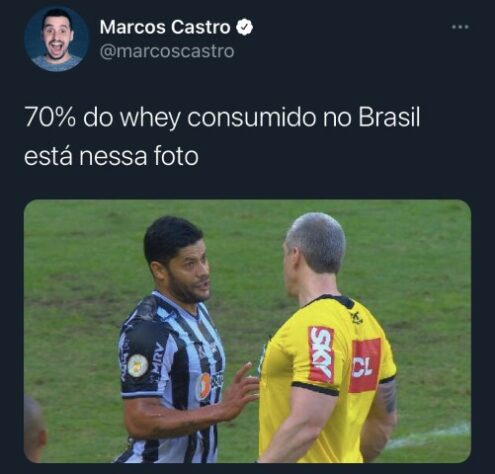 Hulk x Daronco? Encontro de "fortões" rendeu memes nas redes sociais