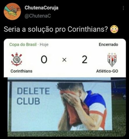 Copa do Brasil: os melhores memes de Corinthians 0 x 2 Atlético-GO