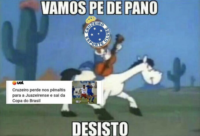 Copa do Brasil: Cruzeiro sofre com memes após eliminação para a Juazeirense