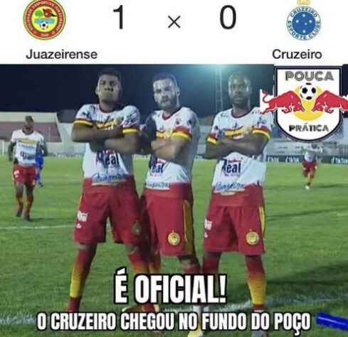 Copa do Brasil: Cruzeiro sofre com memes após eliminação para a Juazeirense