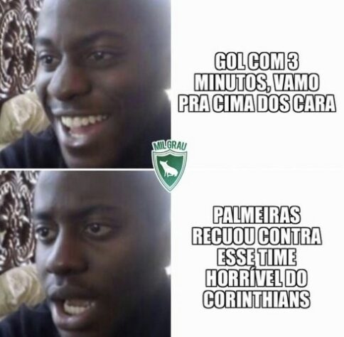 Brasileirão: os memes de Palmeiras 1 x 1 Corinthians