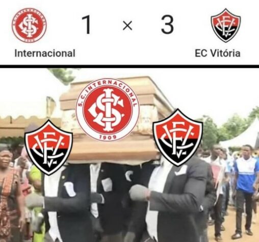 Copa do Brasil: eliminado pelo Vitória, Internacional não escapa dos memes