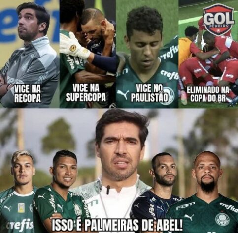 Fim da música e plaquinha do BBB: veja os memes do título do Palmeiras