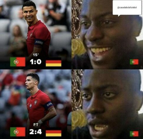 Eurocopa: os memes de Portugal 2 x 4 Alemanha