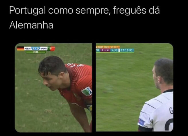 Eurocopa: os memes de Portugal 2 x 4 Alemanha