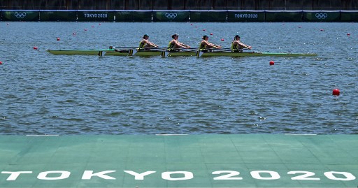 Atletas do remo se preparam para o Skiff simples que acontecerá hoje às 20h30 (De Brasília).