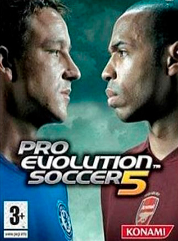 Pro Evolution Soccer 5, PES, lançado em 2005