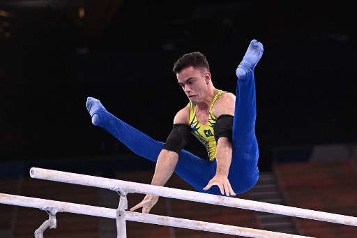 Caio Souza foi destaque da ginástica artística nessas classificatórias.