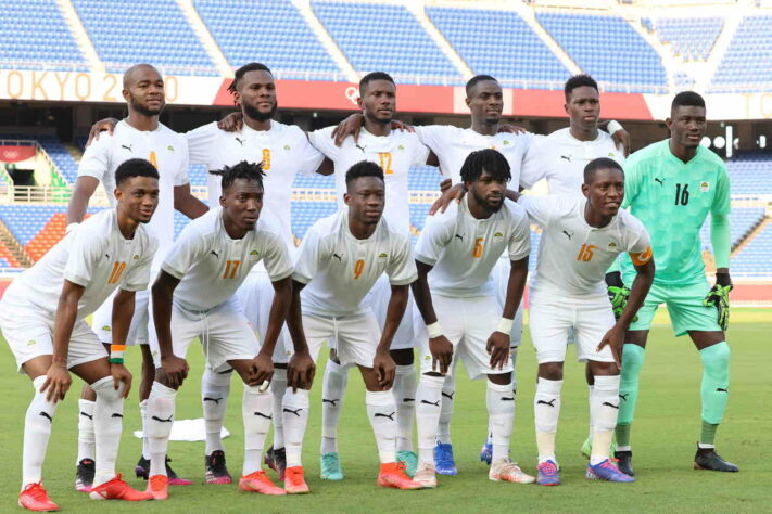 Costa do Marfim, do grupo D, empatou com o Brasil no placar de 0 a 0.