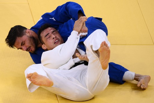 Eduardo Katsuhiro perdeu para o francês Guillaume Chaine no judô e se despede das olímpiadas.