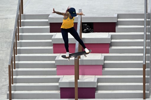 Já a número 4 do mundo Letícia Bufoni também não conseguiu a vaga na final do skate street. Letícia brigou com a norte-americana Alexis Sablone até a última rodada, mas terminou em 9º lugar. 