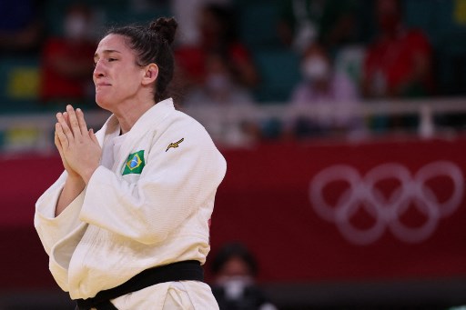 Com o bronze, Mayra Aguiar tornou-se a judoca com mais medalhas olímpicas do Brasil (bronze em Londres 2012, Rio 2016 e Tóquio 2020).