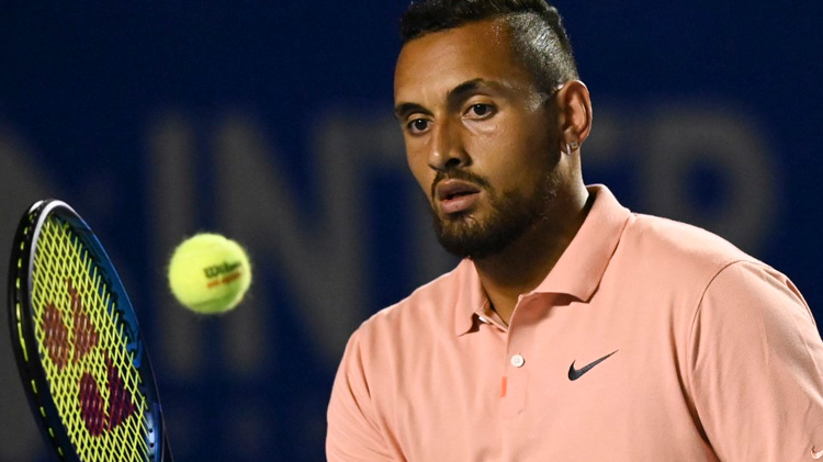 Nick Kyrgios: o tenista australiano teve enormes dificuldades em um circuito de ATP pois estava lidando com depressão durante a competição.