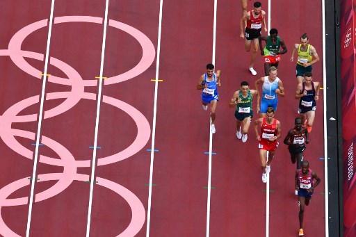 Altobeli da Silva não conseguiu se classificar para a final dos 300m com obstáculos.