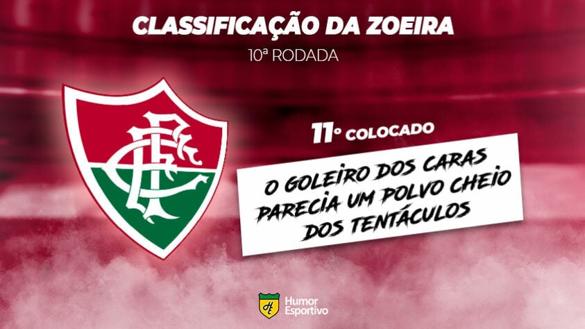 Classificação da Zoeira: 11º colocado - Fluminense