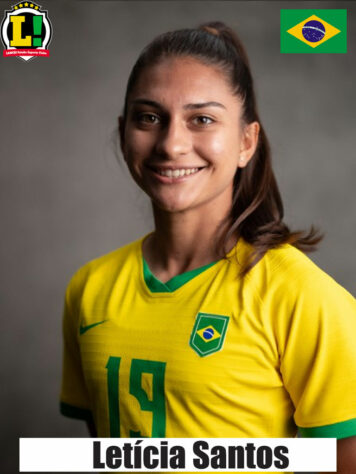 Letícia Santos - 6,0 - Substituiu Bruna Benites e teve atuação segura na lateral-direita.