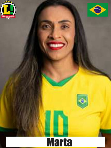 Marta - 6,5 - Atuação abaixo das últimas partidas, mas ainda assim foi bem. Junto com Formiga, foi substituída no intervalo para ser poupada.