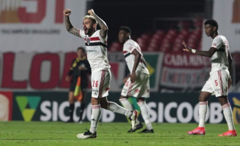 15º colocado – São Paulo (11 pontos) – 12 jogos / 0.10% de chances de título; 5.4% para vaga na Libertadores (G6); 34.2% de chances de rebaixamento.