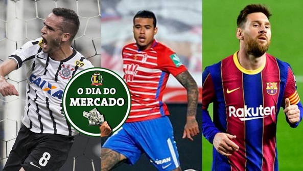 A segunda-feira trouxe grandes novidades no mercado da bola. O Corinthians admite que tem interesse em Renato Augusto, mas o negócio não é fácil. Marcos Braz, vice de futebol do Flamengo, falou sobre as negociações em curso. Na Catalunha, a novela envolvendo a renovação de Messi parece perto do fim. Tudo isso e muito mais no Dia do Mercado de segunda-feira.