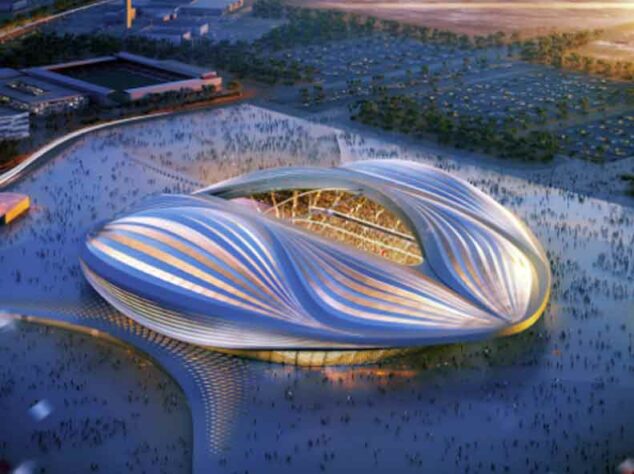 O Al Janoub Stadium vai receber sete jogos até a fase de oitavas de final da Copa do Mundo FIFA.