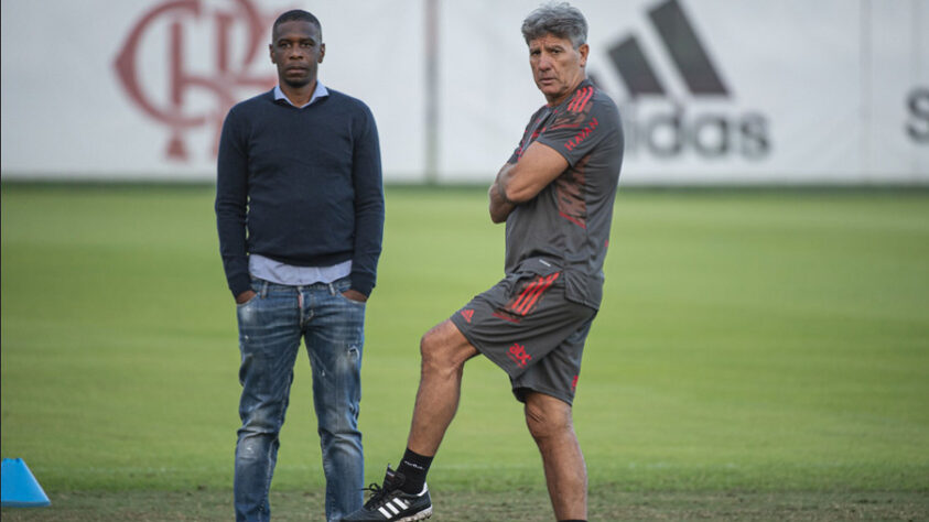 Imagens do primeiro dia de Renato Gaúcho como técnico do Flamengo.