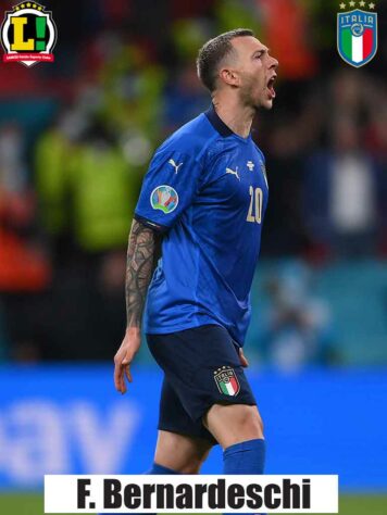 Federico Bernardeschi – 6,5 – Entrou no final da segunda etapa e levou perigo à defesa da Inglaterra. Converteu a cobrança de pênalti.