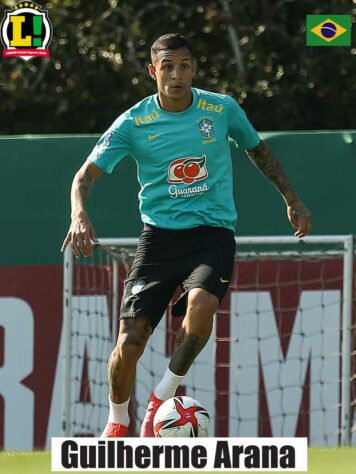 GUILHERME ARANA - 7,5 - Um dos melhores do Brasil em campo. Lutou durante os 90 minutos e foi bastante acionado no ataque. 