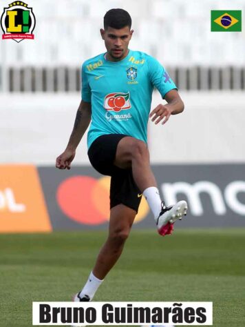 Bruno Guimarães - 6,5 - Com mais uma boa atuação, dominou o meio-campo e soube marcar e também pisar no campo de ataque.