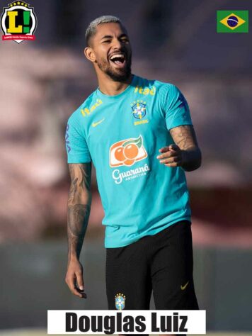 Douglas Luiz - 7,0 - Seguro na marcação, volante não deu chances para a Alemanha se criar no meio-campo.