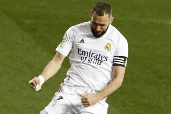 Karim Benzema - 33 anos - Atacante - Clube: Real Madrid - Contrato até: 30/06/2022
