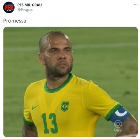 Jogos Olímpicos de Tóquio: Daniel Alves vira meme entre os torcedores brasileiros