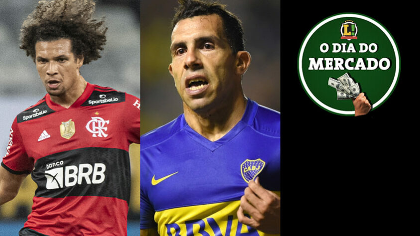 A sexta-feira foi agitado no mercado da bola. Atleta do Flamengo é "plano B" de Jorge Jesus no Benfica, Tevez recebe ofertas da MLS, Keylor Navas avalia futuro no PSG... Veja essas e outras notícias do mercado na galeria do LANCE! sobre o Dia do Mercado