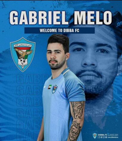 FECHADO - O Dibba Al Fujairah, da segunda divisão dos Emirados Árabes Unidos, anunciou a contratação do meia-atacante brasileiro Gabriel Melo, de 21 anos. Ele veio do Al-Ittihad Kalba.