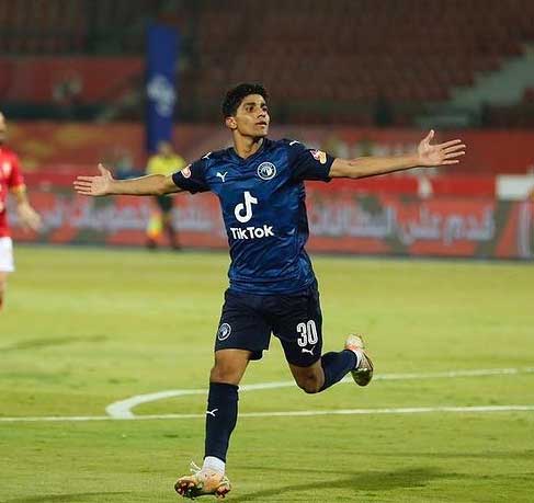 Ibrahim Adel: 20 anos – atacante - Pyramids FC (EGI) – Valor de mercado: 150 mil euros.