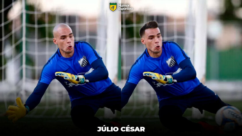 Carecas cabeludos: Júlio César, goleiro do Red Bull Bragantino