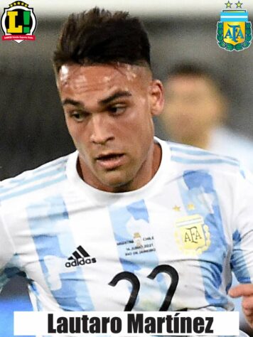 Lautaro Martínez - 5,0 - Atuação discreta. Pouco produziu. 