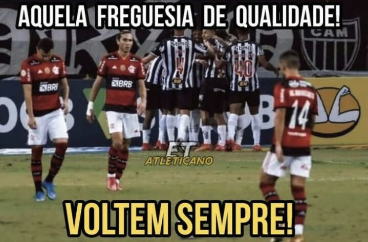 Brasileirão: os melhores memes de Atlético-MG 2 x 1 Flamengo